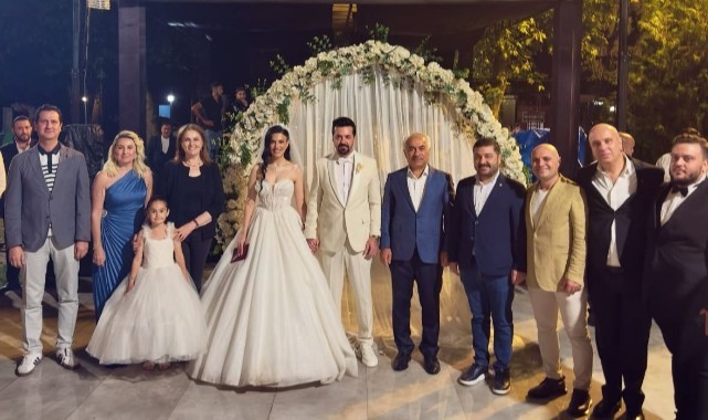 Göksucan ve Göksu, düğün töreni ile dünyaevine girdi