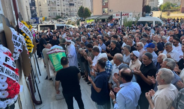 Katledilen anne ve oğlu için cenaze töreni düzenlendi