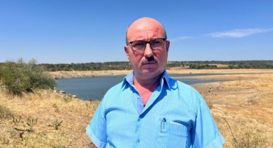 Kuraklık Keramettin göletini vurdu, tarlalar susuz kaldı