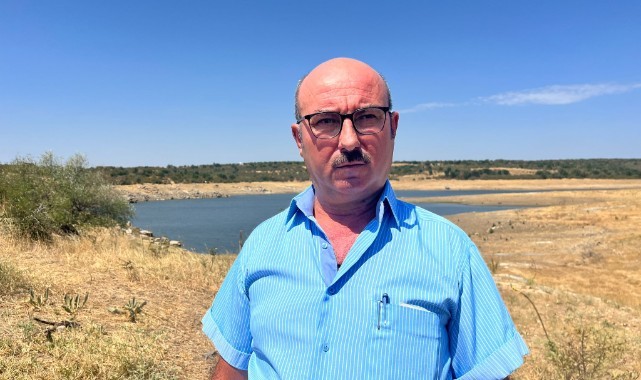 Kuraklık Keramettin göletini vurdu, tarlalar susuz kaldı