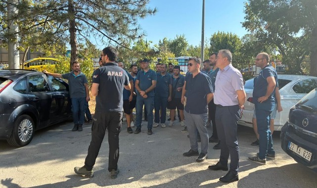PTT personeline afet farkındalık eğitimi