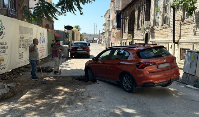 Uyarıcı tabela koyulmadan yapılan çalışmaya tepki