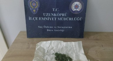 Uzunköprü’de uyuşturucu ele geçirildi