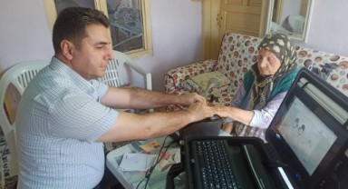 Uzunköprü’de yaşlılara evde kimlik başvurusu kolaylığı
