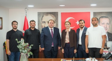 AK Parti Gençlik Kolları MKYK Üyesi Yılmaz, İba’yı ziyaret etti