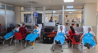 Edirne Adliyesinde Kan Bağışı Kampanyası Düzenlendi