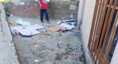 Mahalle sakinlerinden belediyeye çağrı: çöpleri toplayın!