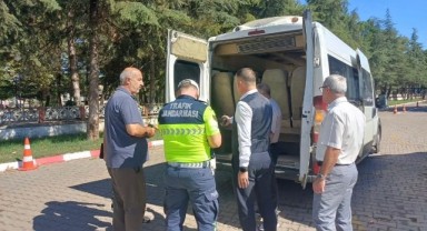 Okul servisleri kontrolden geçti