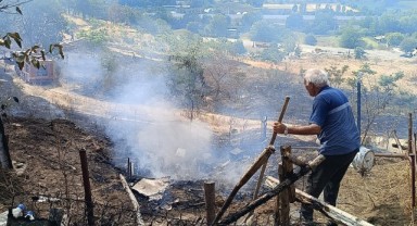 Otluk alandaki yangın kontrol altına alındı