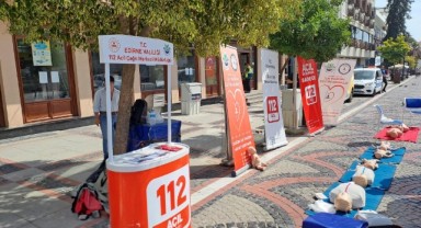 Saraçlar Caddesi’nde Dünya İlk Yardım Günü Etkinliği