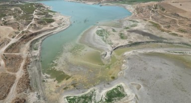 Türkmenli Göleti'nde su seviyesi yüzde 2'nin altına düştü