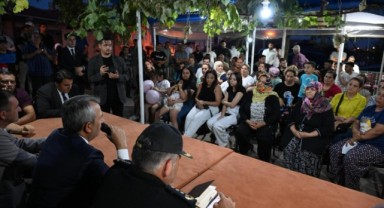 Vali Sezer vatandaşlarla bir araya geldi