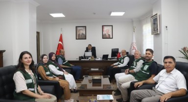 Yeşilay Edirne Şubesi’nden sağlık müdürüne ziyaret