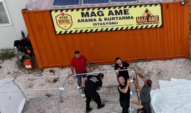 “Afetlere karşı daha hazırlıklı bir toplum için eğitimler sürüyor”