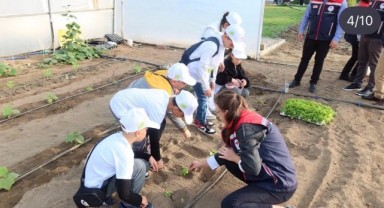 Çocuklar tarımın ve kooperatifçiliğin önemini keşfetti