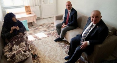 Dünya Yaşlılar Günü’nde anlamlı ziyaret