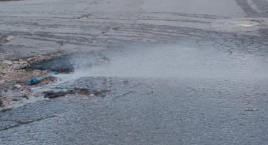 Edirne’de su patlağı: Mahalle sakinlerinden çağrı