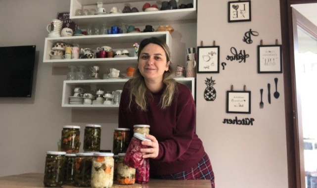 Kadınlardan kışa tatlı ve ekşi hazırlık