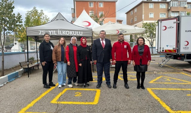 Kan bağışı kampanyasına ilgi