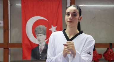 Milli tekvandocu Beyzanur Pehlivan'ın hedefi Avrupa kürsüsü