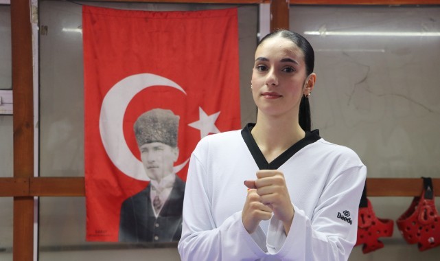 Milli tekvandocu Beyzanur Pehlivan'ın hedefi Avrupa kürsüsü