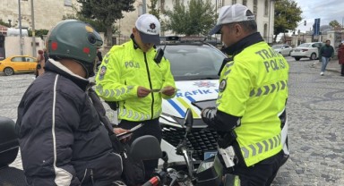 Motosiklet kullanıcılarına yönelik denetim
