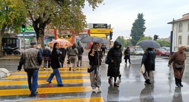 Yağışlı günler başladı