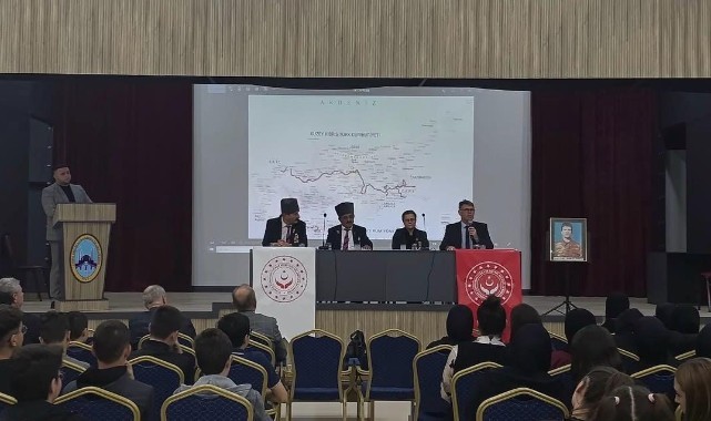 Şehit yakınları ve gaziler, öğrencilerle bir araya geldi
