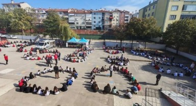 Tatbikatta gerçek zamanlı tahliye