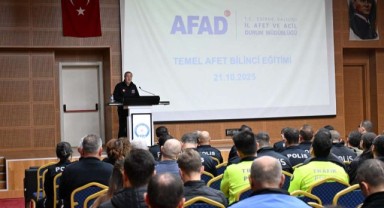 Temel Afet Bilinci Eğitimi verildi