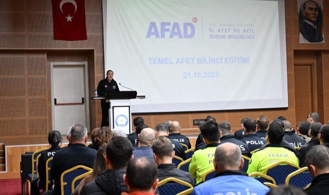 Temel Afet Bilinci Eğitimi verildi