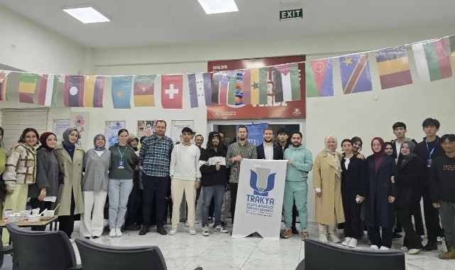 Trakya’da yabancı öğrenciler dayanışma sofrasında buluştu