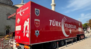 Türk Yıldızları’nın tırı Edirne’de