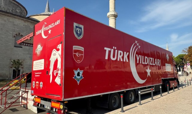 Türk Yıldızları’nın tırı Edirne’de
