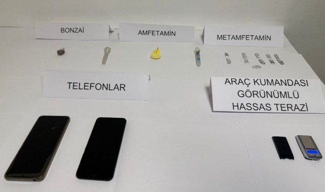 Üst aramasında uyuşturucu ele geçirilen zanlı tutuklandı