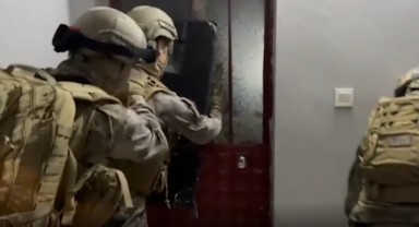 116 personelle eş zamanlı operasyon: 8 şüpheli yakalandı