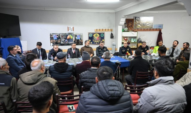 Ayhan, Yıldırım Hacısarraf Mahallesi sakinleriyle buluştu