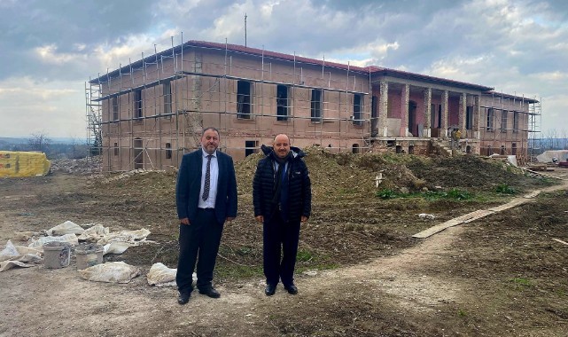 Dini ihtisas merkezi'nin ek hizmet binasında yenileme çalışmaları sürüyor