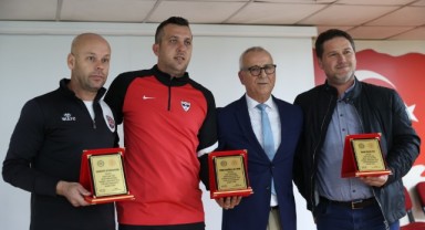 Edirne Amatör Ligi plaket töreni düzenlendi