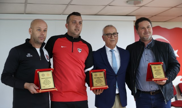 Edirne Amatör Ligi plaket töreni düzenlendi
