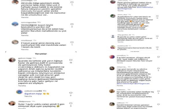 Edirne’de su kesintileri vatandaşları canından bezdiriyor