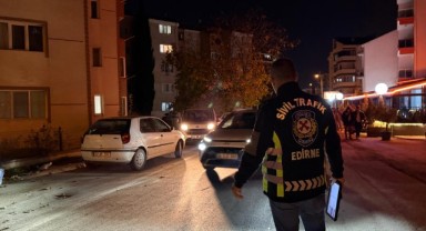 Edirne’de trafik denetimi