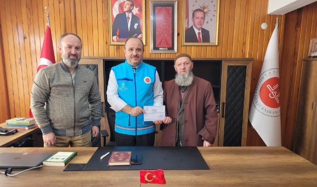 Gazze hayır çarşısının geliri TDV'ye teslim edildi
