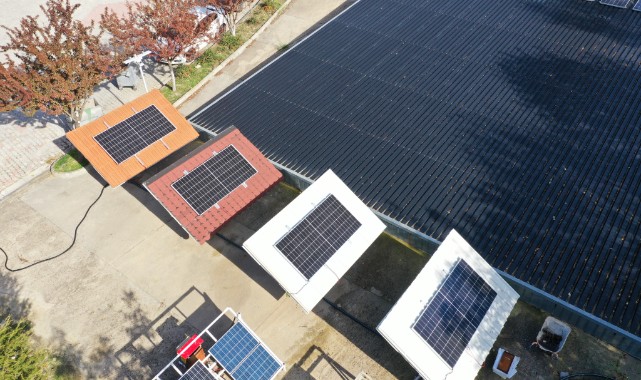 Güneş panelleri kiremit çatıda daha verimli çalışıyor