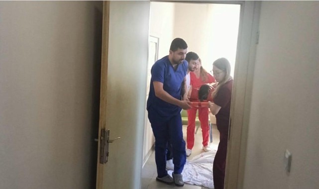 Hastane personeli yangın tatbikatında hazırlıklarını pekiştirdi