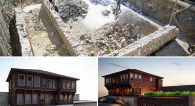 II. Murat Han'ın rüyasında görerek inşa ettirdiği, Muradiye Mevlevihanesi'nin çalışmaları sürüyor