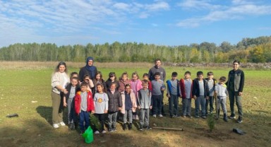 Kadripaşa İlkokulu’ndan “Yeşil Vatan”a anlamlı dokunuş