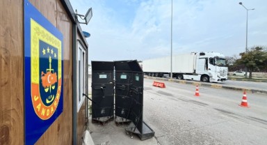 Kapıkule Jandarma noktasında denetimler sürüyor