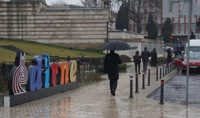 Kasım yağmurları Edirne’ye geliyor