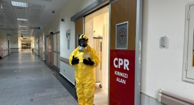 Kırklareli Eğitim ve Araştırma Hastanesinde KBRN tatbikatı